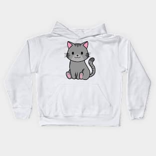 Tabby cat Kids Hoodie